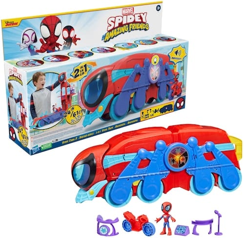 Hasbro Spielwelt »Marvel Spidey and His Amazing Friends 2-in-1 Spider Raupe«