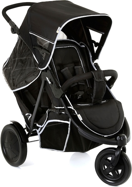 Hauck Geschwisterwagen »Freerider black«