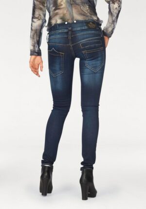 Herrlicher Röhrenjeans »PITCH SLIM REUSED DENIM«