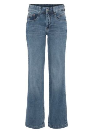 Herrlicher Straight-Jeans »Gila Sailor Long Light Denim«