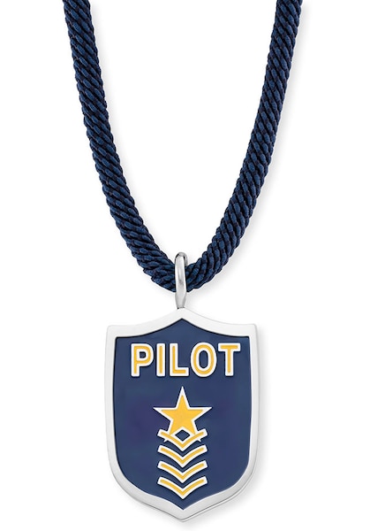 Herzengel Kette mit Anhänger »Pilot