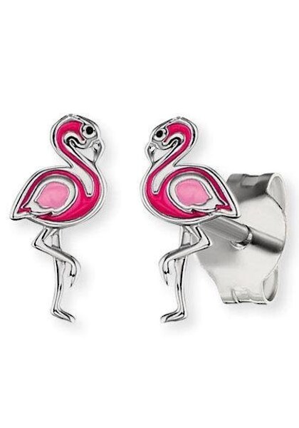 Herzengel Paar Ohrstecker »Flamingo
