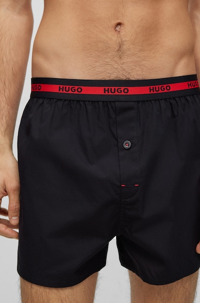 HUGO Boxershorts »WOVEN BOXER TWINPACK«