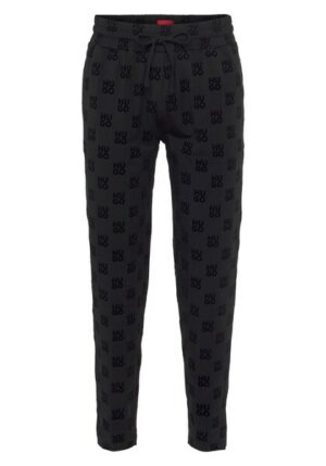 HUGO Sweathose »Flock AOP Pants«