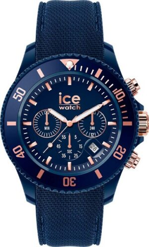 ice-watch Chronograph »ICE chrono Dark blue Rose-Gold L