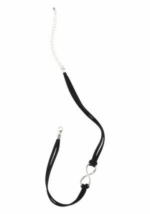 J.Jayz Choker »Velourcollier schwarz mit Infinity/Unendlichkeits-Zierelement