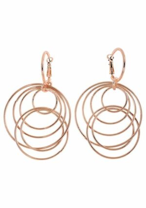 J.Jayz Paar Ohrhänger »mit beweglichen Ringen im modischen Design«