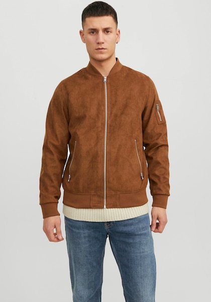 Jack & Jones Blouson »JJEROCKY FAUX SUEDE BOMBER NOOS«