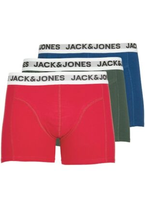 Jack & Jones Boxershorts »JACRIKKI TRUNKS 3 PACK«