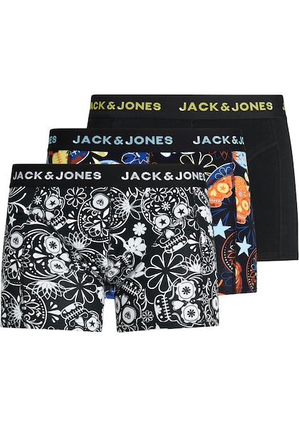 Jack & Jones Boxershorts »JACSUGAR SKULL TRUNKS 3 PACK. NOOS«