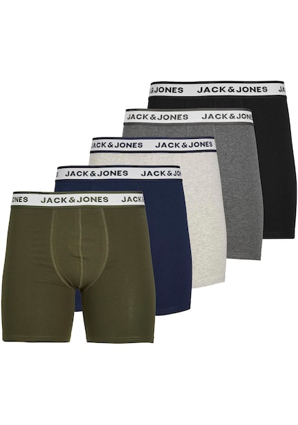 Jack & Jones Boxershorts »JJ JACSOLID BOXER BRIEFS 5 P«