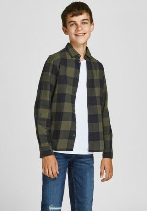 Jack & Jones Junior Karohemd »JJEGINGHAM TWILL SHIRT L/S NOOS JNR«