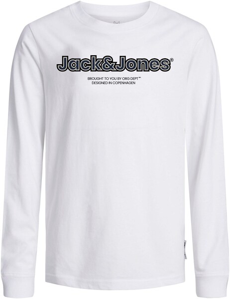 Jack & Jones Junior Langarmshirt »JORLAKEWOOD BRANDING TEE LS BF JNR«