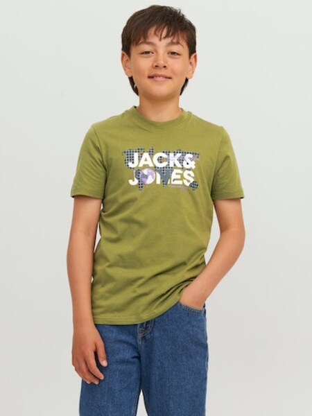 Jack & Jones Junior Rundhalsshirt »JCODUST SS TEE CREW NECK SN JNR«