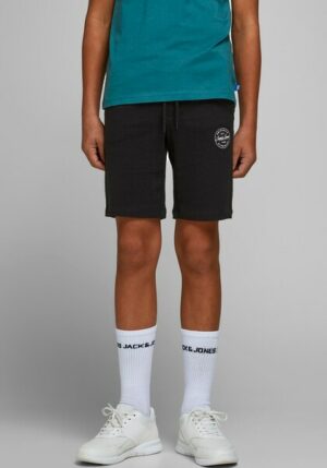 Jack & Jones Junior Sweatbermudas »mit kleinem Druck«