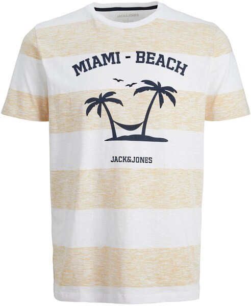 Jack & Jones Junior T-Shirt »JJSUMMER STRIPE TEE SS CREW NECK JNR«