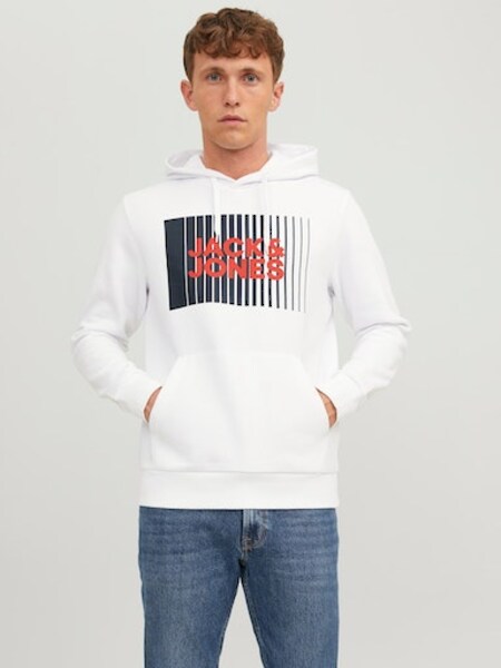 Jack & Jones Kapuzensweatshirt »JJECORP LOGO SWEAT HOOD PLAY NOOS«