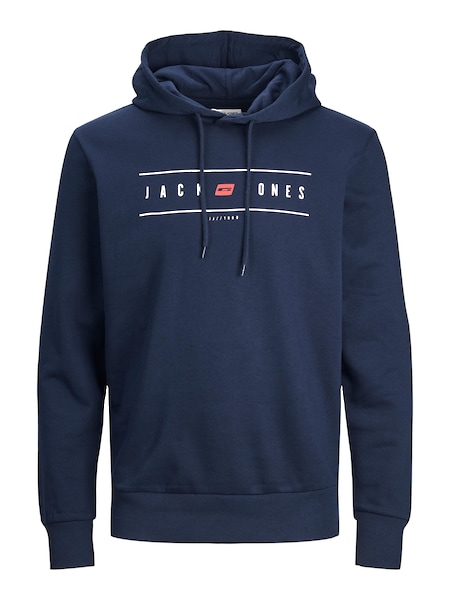 Jack & Jones Kapuzensweatshirt »JJELLIOT LOGO SWEAT HOOD«