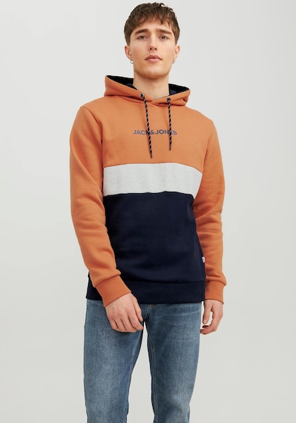 Jack & Jones Kapuzensweatshirt »JJEREID BLOCKING SWEAT HOOD NOOS«