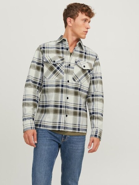 Jack & Jones Karohemd »JPRROY CHECK OVERSHIRT L/S SN«