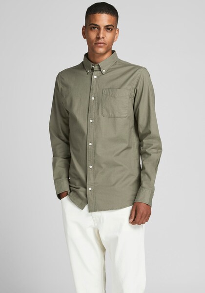 Jack & Jones Langarmhemd »BROOK OXFORD«