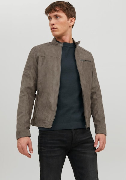 Jack & Jones Lederimitatjacke »JJEROCKY JACKET NOOS«