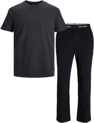 Jack & Jones Loungeanzug »JACBASIC LABEL SS TEE AND PANTS SET«