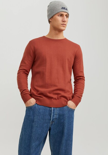 Jack & Jones Rundhalspullover »JJEEMIL KNIT CREW NECK NOOS«