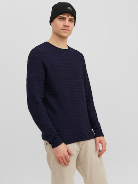 Jack & Jones Rundhalspullover »JPRBLUMIGUEL KNIT CREW NECK NOOS«