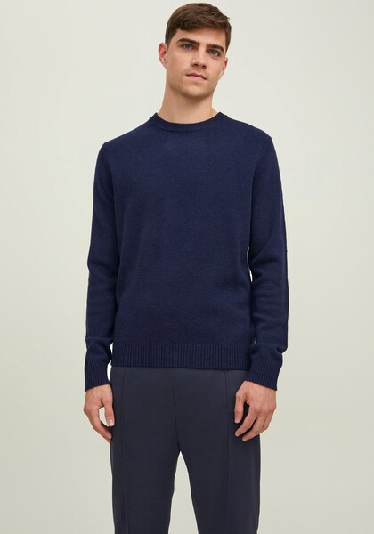 Jack & Jones Rundhalspullover »JPRCCLAMBSWOOL KNIT CREW NECK LN«