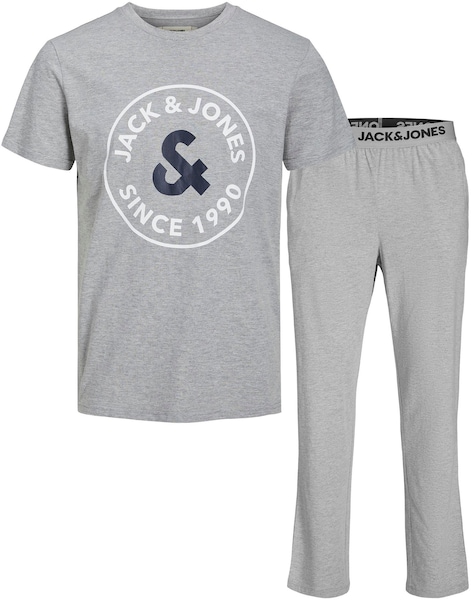 Jack & Jones Rundhalsshirt »JACAARON SS TEE AND PANTS SET«