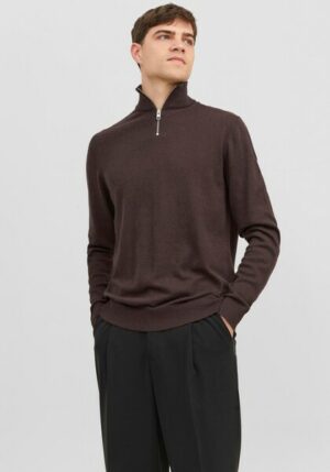 Jack & Jones Stehkragenpullover »JJEEMIL KNIT HALF ZIP NOOS«