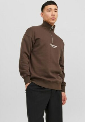 Jack & Jones Sweatshirt »JORVESTERBRO SWEAT QUARTER ZIP HN SN«