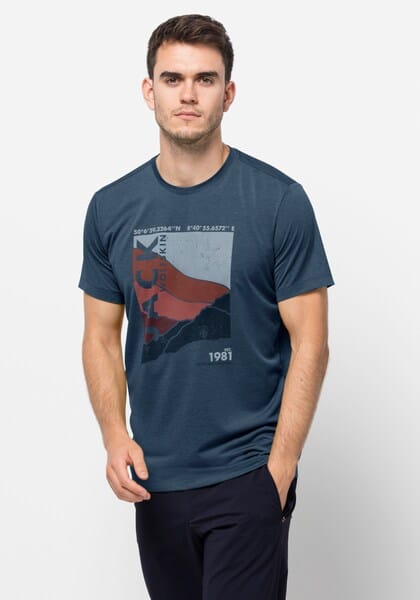 Jack Wolfskin Funktionsshirt »CROSSTRAIL GRAPHIC T M«