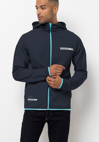 Jack Wolfskin Kapuzenfleecejacke »STARBOARD JACKET M«