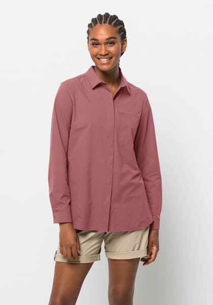 Jack Wolfskin Outdoorbluse »LIGHT WANDER LS SHIRT W«