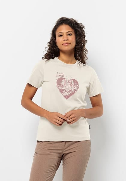 Jack Wolfskin T-Shirt »CAMPING LOVE T W«