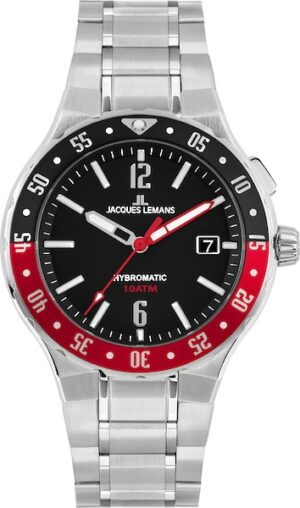 Jacques Lemans Kineticuhr »Hybromatic