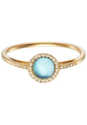 Julie Julsen Diamantring »BLUE TOPAZ