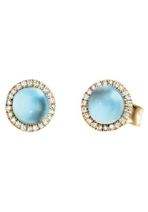 Julie Julsen Paar Ohrstecker »BLUE TOPAZ