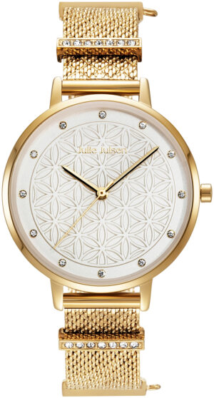 Julie Julsen Quarzuhr »Charming Flower of Life Gold