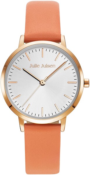 Julie Julsen Quarzuhr »Julie Julsen Basic Line Rosé Orange