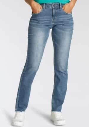 KangaROOS Regular-fit-Jeans »STRAIGHT-FIT MID RISE«