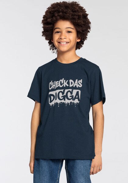 KIDSWORLD T-Shirt »CHECK DAS DIGGA«