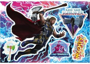 Komar Wandtattoo »Thor4 - Mighty Thor«