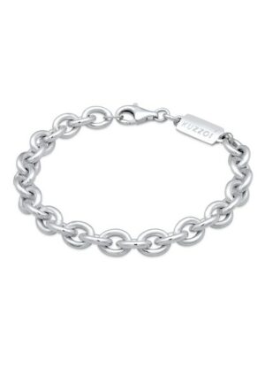 Kuzzoi Armband »Herren Rundanker Massiv 925 Silber«