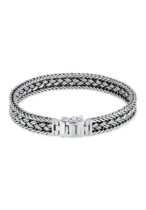 Kuzzoi Armband »Unisex Königskette Kastenverschluss 925er Silber«
