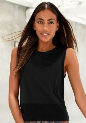 LASCANA ACTIVE Kurzarmshirt »Tropical«