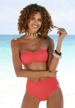 LASCANA Bandeau-Bikini-Top »Scallop«