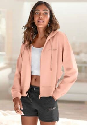 LASCANA Kapuzensweatjacke »Homewear«